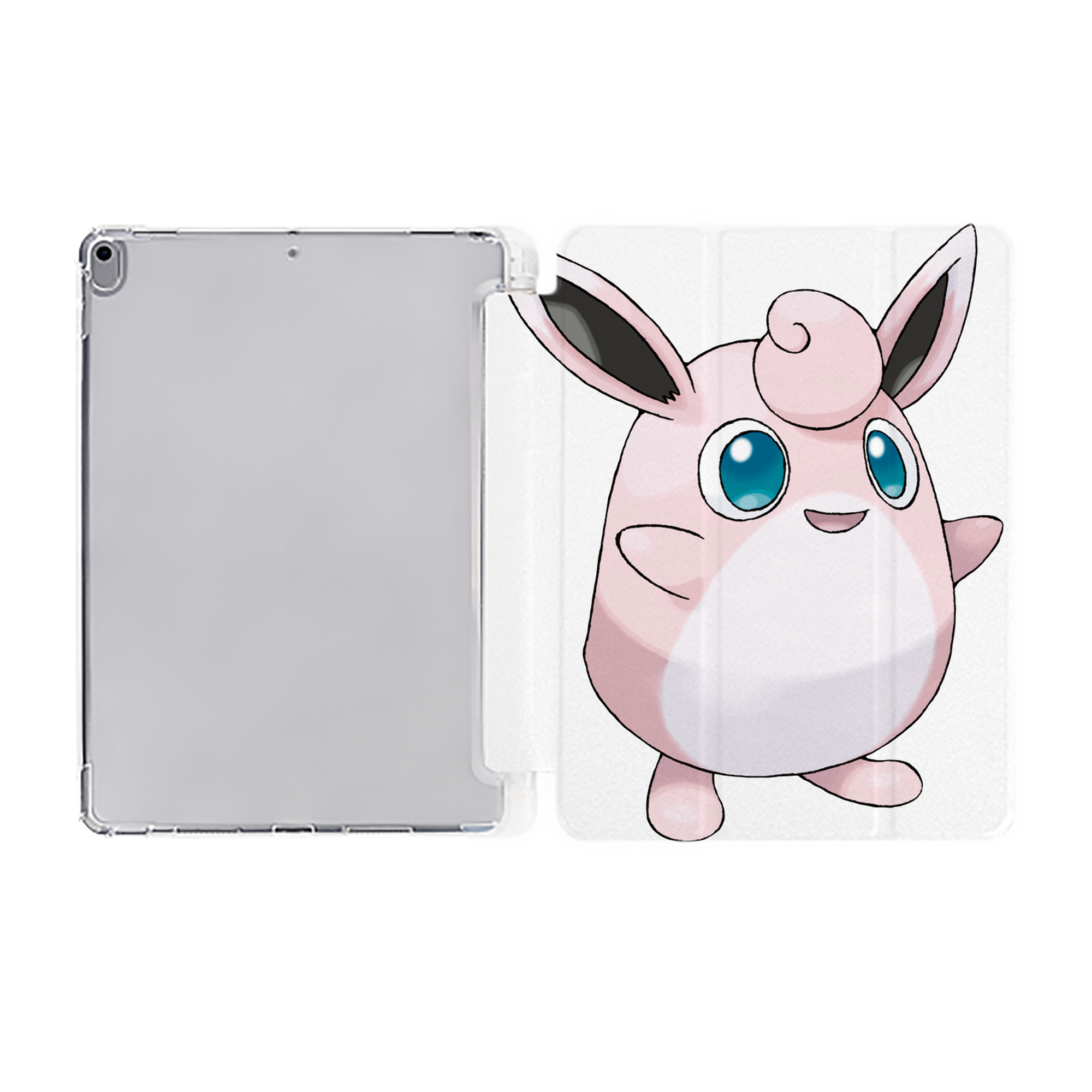 （画像用） ポケットモンスター Pokémon IPad ケース ペン収納付き 三つ折りスタンド PUレザー×シリコン 対応機種9.5/10.5/10.9インチ